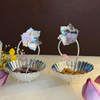 Line flower Nut Bowl-Small (set of 2)