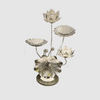 Lotus Flower With Two Nuts Bowls Tree