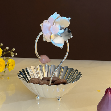 Line flower Nut Bowl-Small