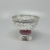 Spiral chased Silver Plated Bowl-Small