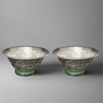 Nakshi bowl With base (Set of 2)