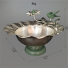 Magnolia Flower bowl with Flying Bird