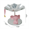 Pink Baby Elephant Decorative Bowl