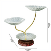 Lotus Leaf Twin Platter