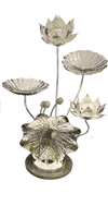Lotus Flower With Two Nuts Bowls Tree