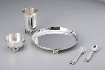 Unicorn Baby Set  Set of 5 Sterling Silver