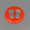Charan paduka on Resin base