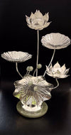 Lotus Flower With Two Nuts Bowls Tree