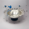 Magnolia Flower bowl with Blue Flying Bird-Big