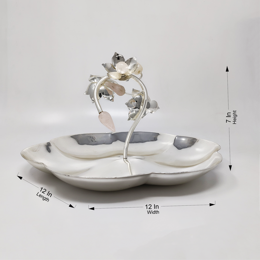 Daffodil Flower Decorative Platter-Big