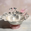 Magnolia Flower bowl with Flying Bird