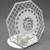 Guru Nanak Ji Silver Plated Tea Light Holder