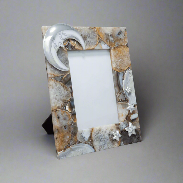Agate moon star photo frame for baby - Elunique