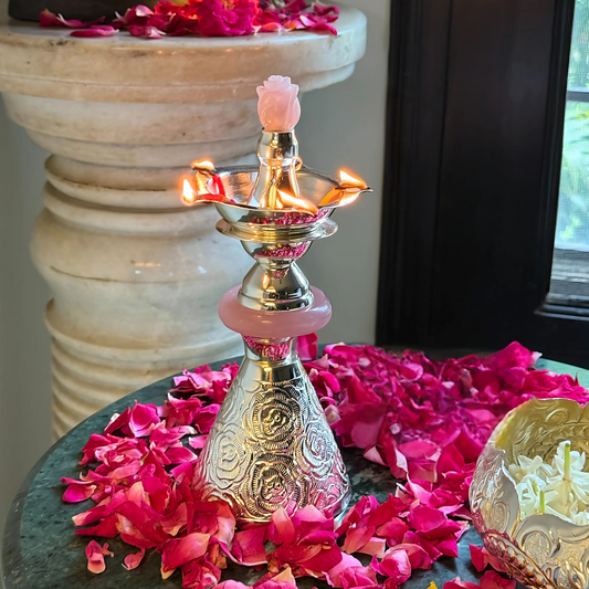 Rose Embossed Samai-Medium
