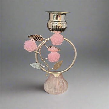 Rose Single Candle Stand