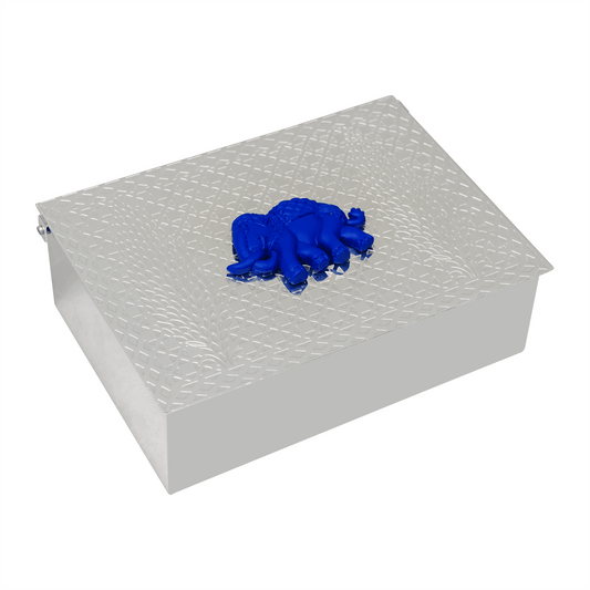 Blue Baby Elephant Decorative Box