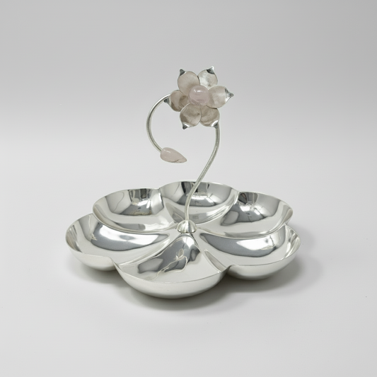 Daffodil Flower Decorative Platter-Medium