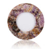 Natural Round Amethyst Photo frame