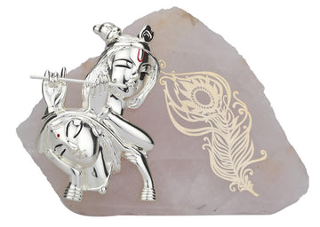 Radha Krishna Devalaya (Rose Quartz)