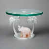 Elephant Palm Tree Decorative Platter