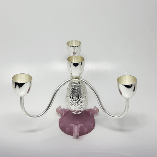 Traditional Elephant Trio Candle Stand