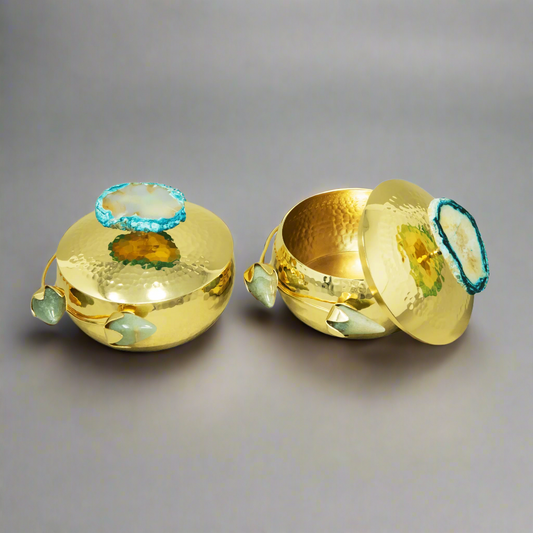 Pebble Bowl Gold (Small) Set of 2