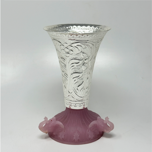 Traditional Elephant Flower Vase