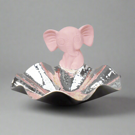 Pink Baby Elephant Platter