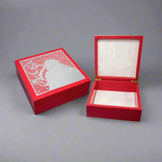 Sai Nath Silver Plated Box