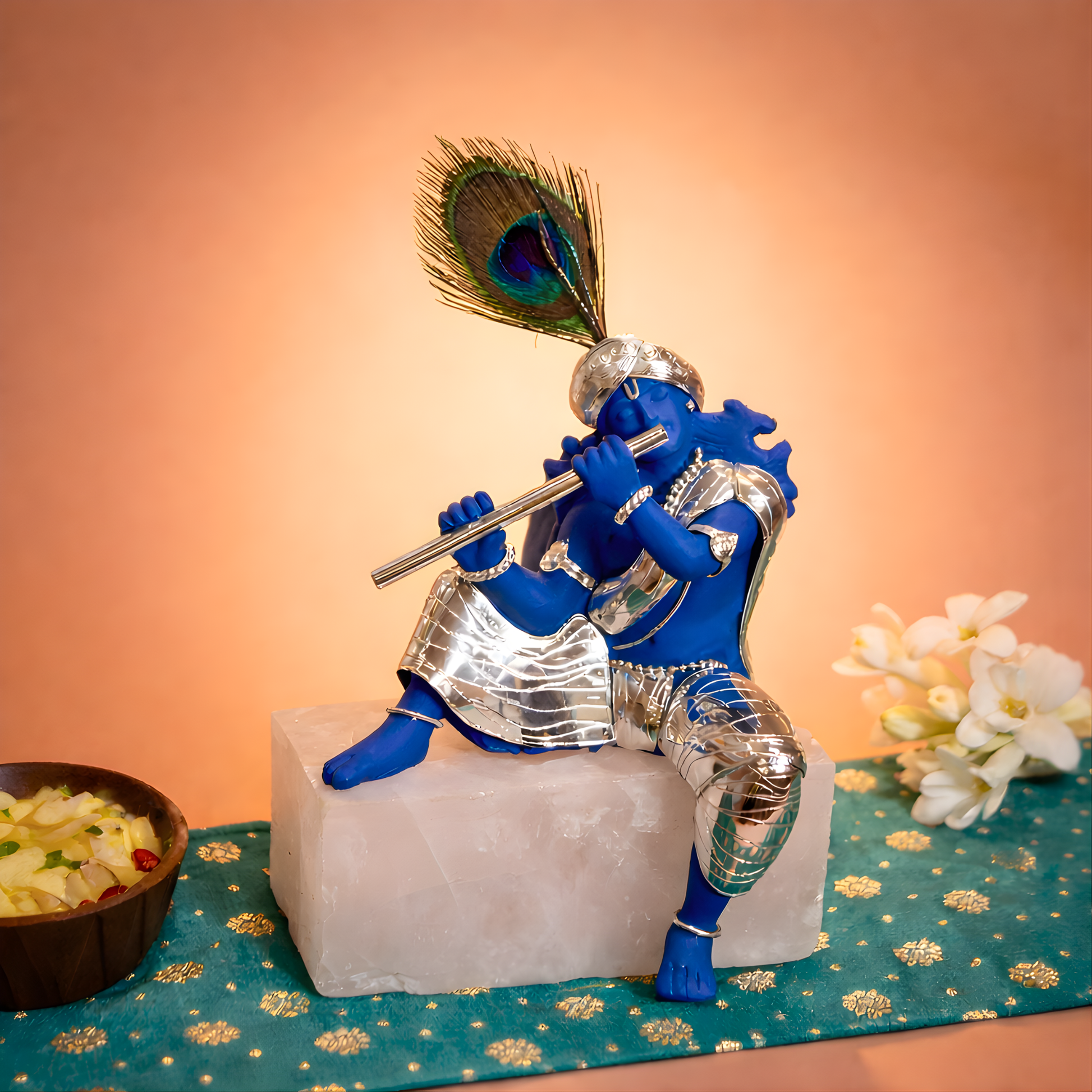 Lord Krishna With Basuri - Elunique