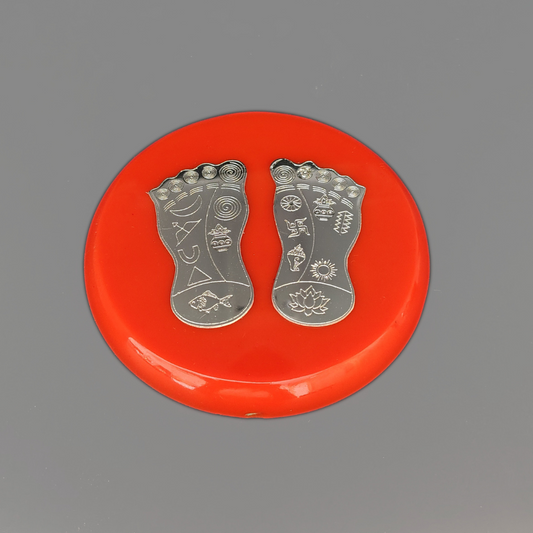 Charan paduka on Resin base