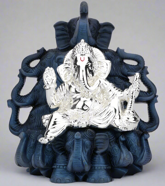 Enthroned Ganesha