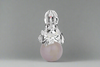 Ganesha Mangal Murti On Rose Quartz Ball