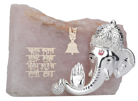 Ganesha Devalaya (Rose Quartz)