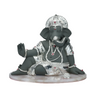 Samridhi Ganesha on Rose Quartz Base