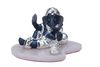 Silver Masand Ganesha Small Idol – Charcoal Blue