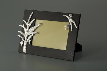 Banana Tree Photo Frame  Sterling Silver