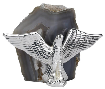 Eagle - The King of Skies on Agate