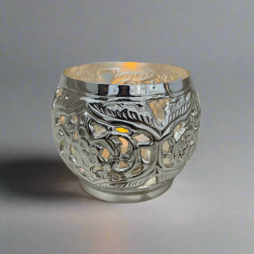 Nakshi Round Tea Light Holder