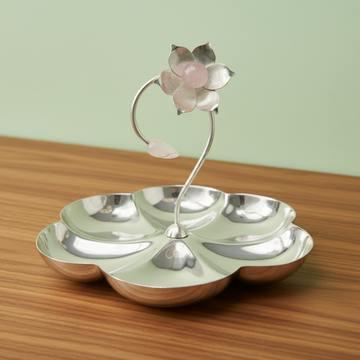 Daffodil Flower Decorative Platter-Medium