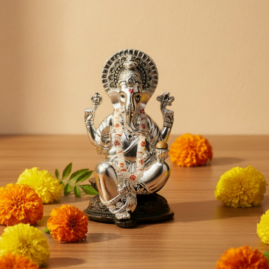 Ganesh Kamal Charan Small Brown