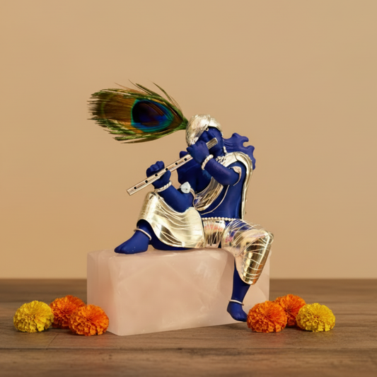 Lord Krishna With Basuri