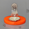 Ram lalla With diya on resin base